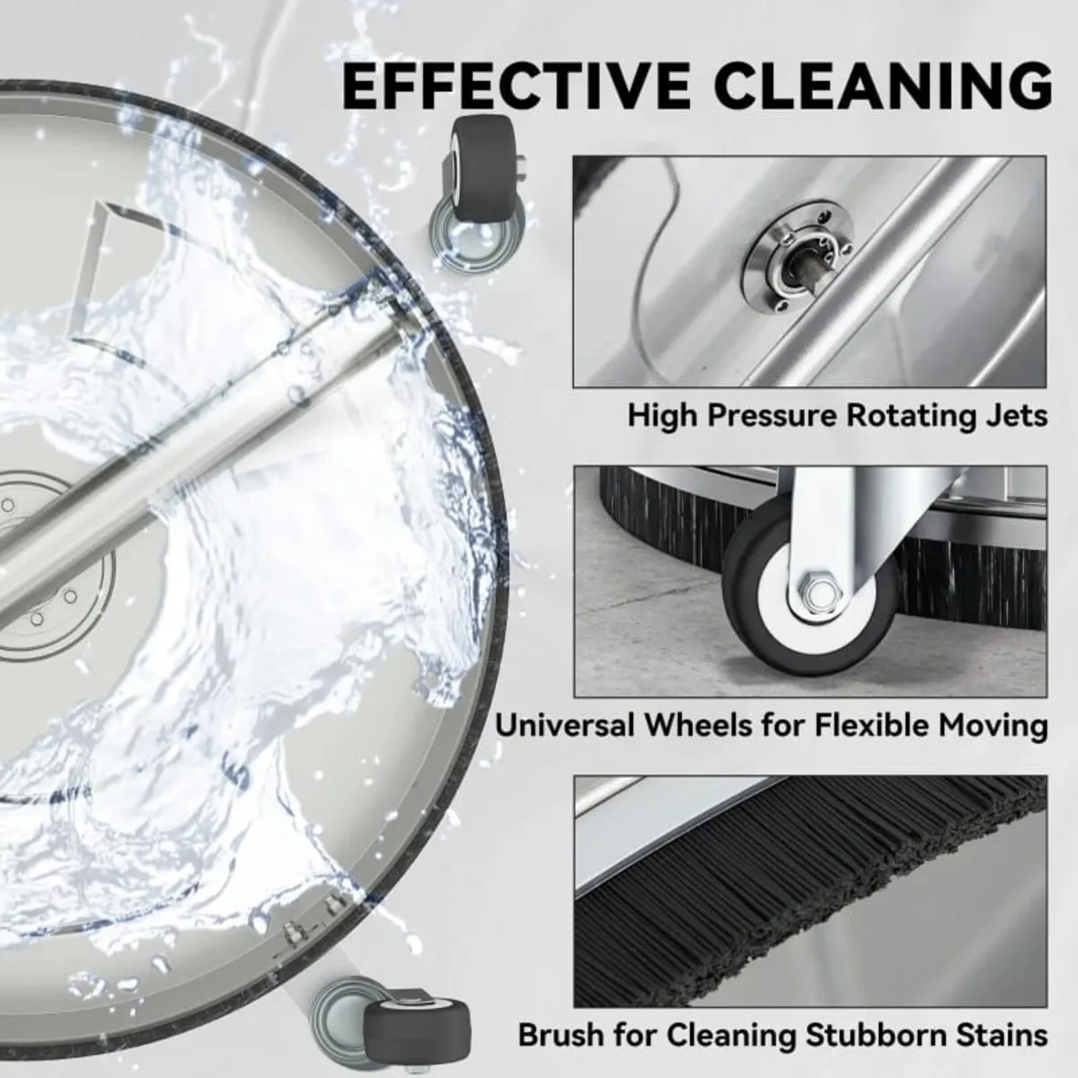 Pressure Washer Surface Cleaner 3600 PSI Power Was - Image 3
