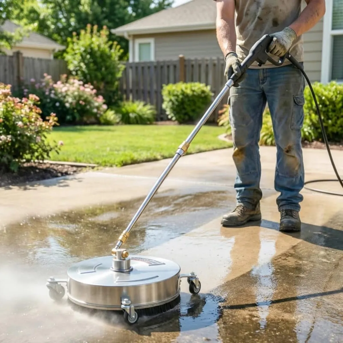 Pressure Washer Surface Cleaner 3600 PSI Power Was - Image 4