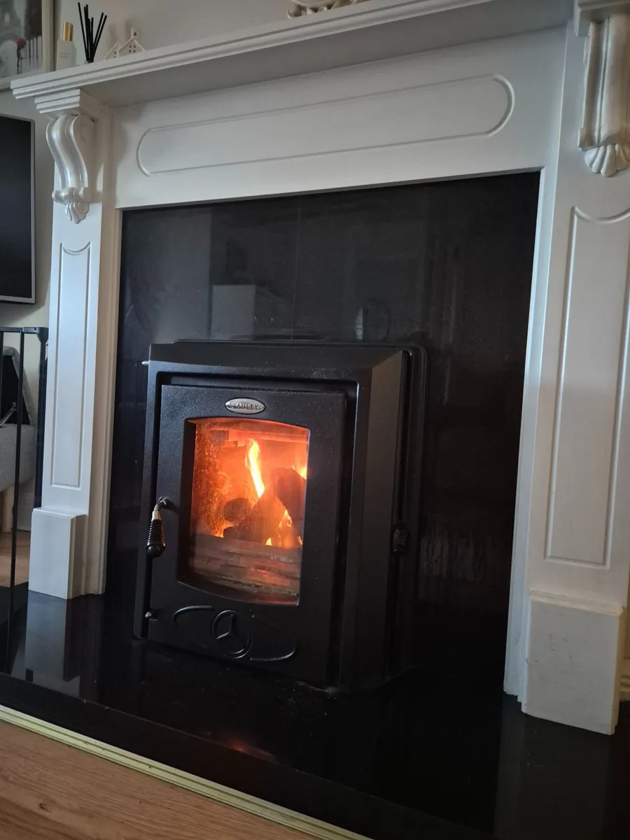 Stanley back boiler insert stove & surrounds - Image 1