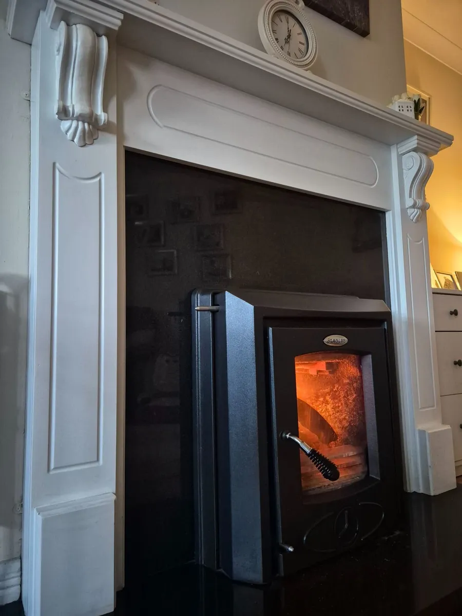 Stanley back boiler insert stove & surrounds - Image 2