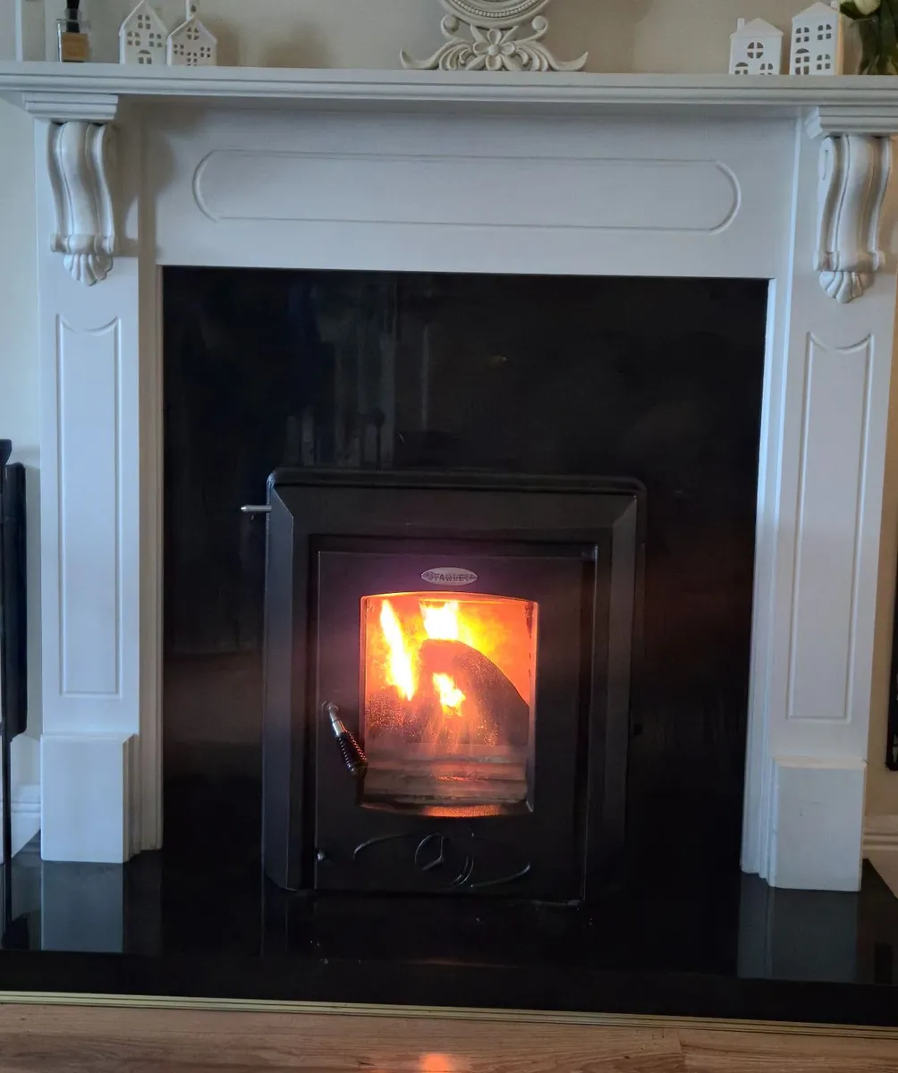 Stanley back boiler insert stove & surrounds - Image 4