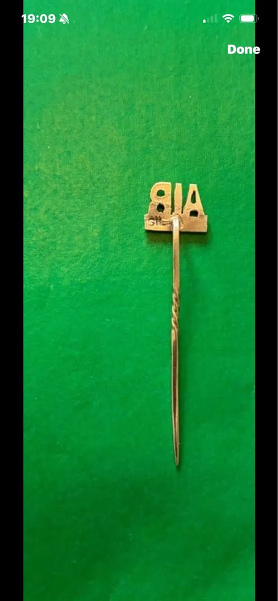 Vintage AIB Silver Lapel Pin - Image 2