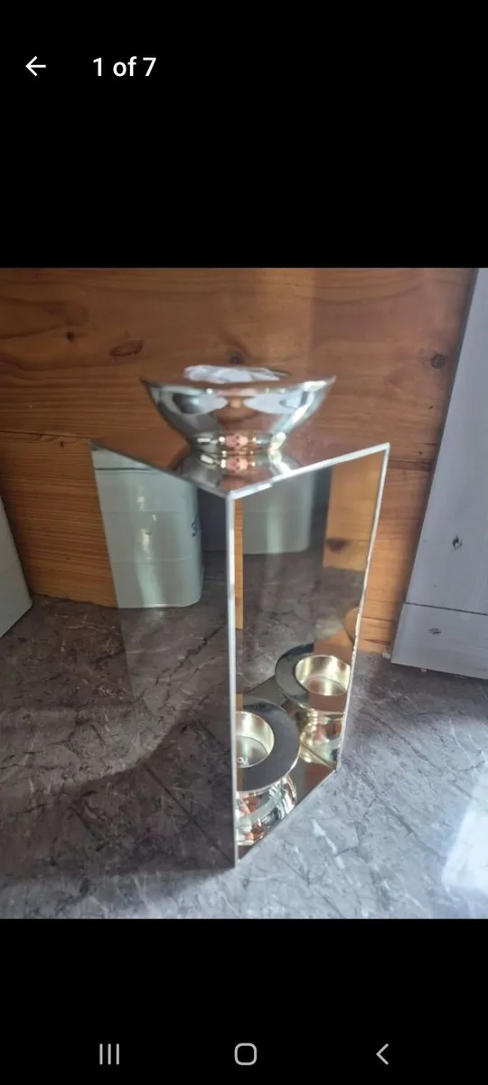 Newbridge silver candle holder - Image 1