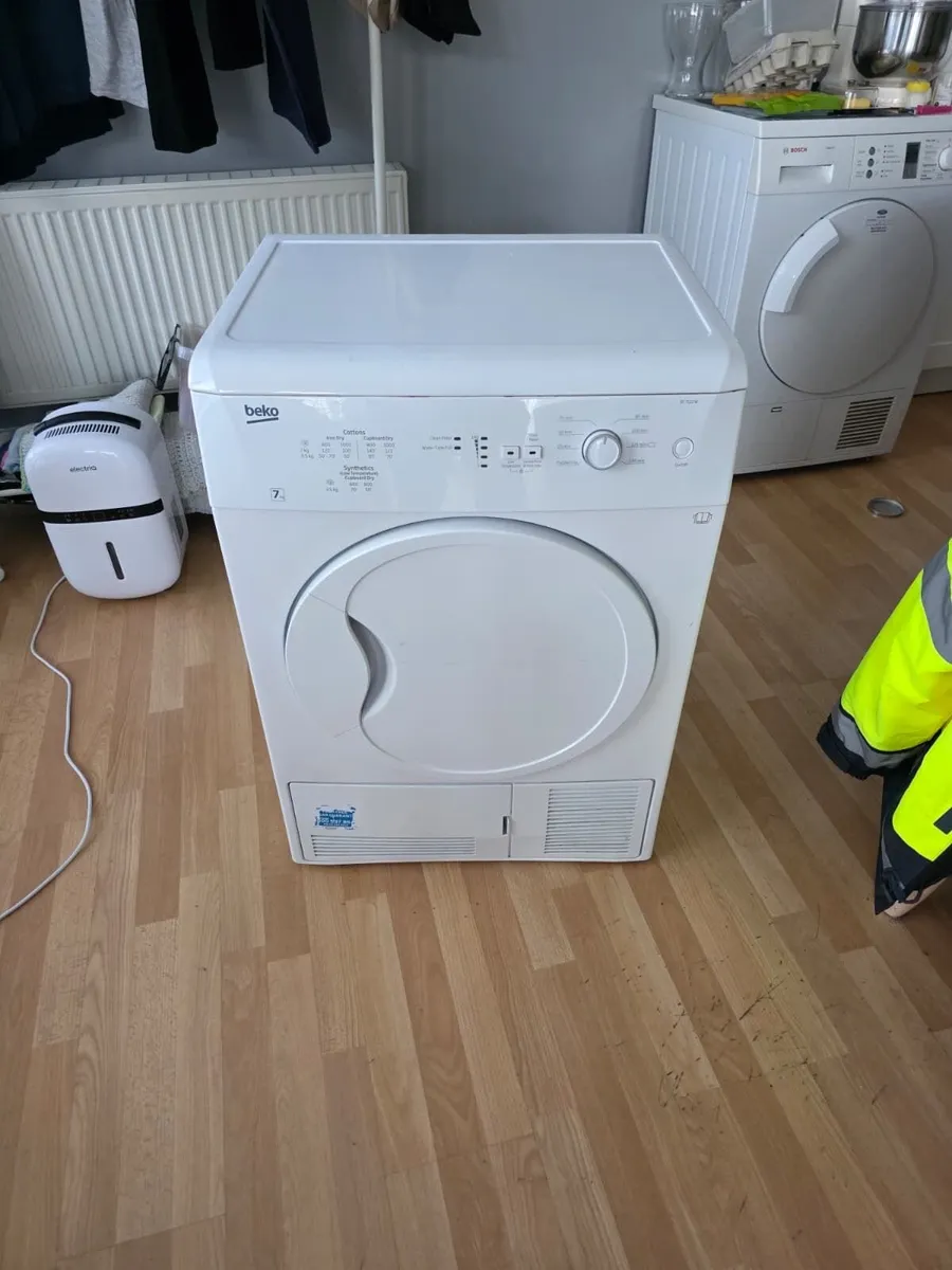 Beko 7kg Condenser Tumble Dryer – Excellent Condit - Image 2