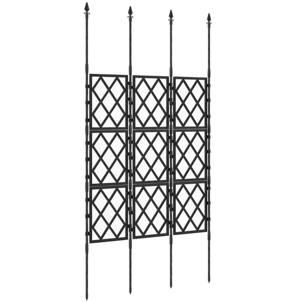 Foldable Garden Trellis, Lattice Climbing Support - Image 1