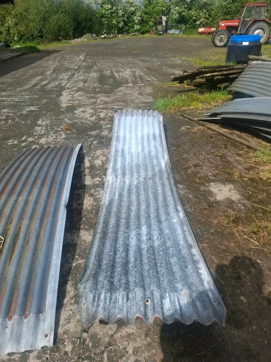 Galvanise sheets and tree guards - Image 1