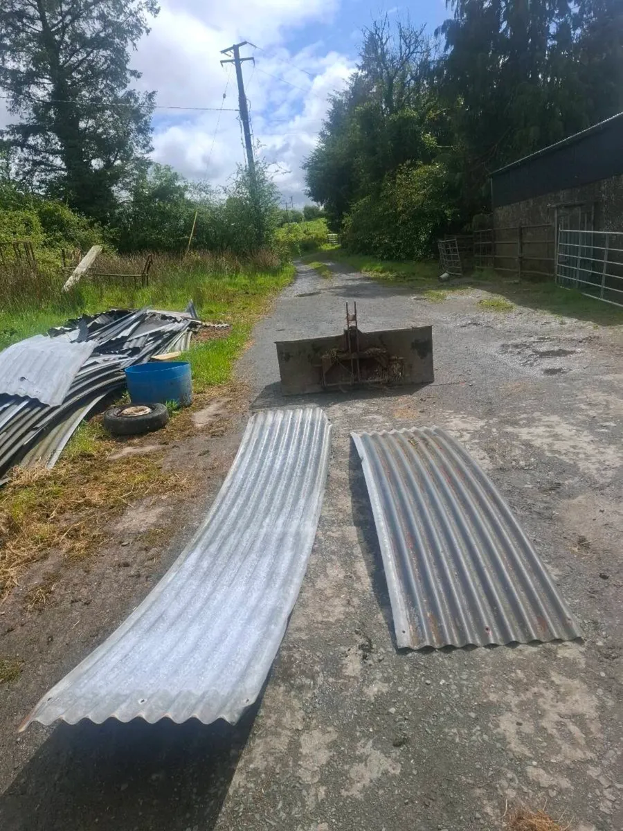 Galvanise sheets and tree guards - Image 2