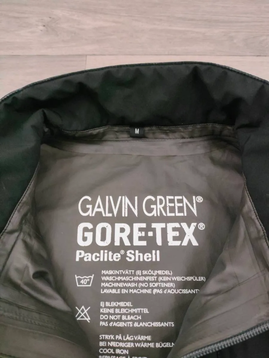 Galvin Green GoreTex Waterproof Golf Jacket Mens M - Image 4