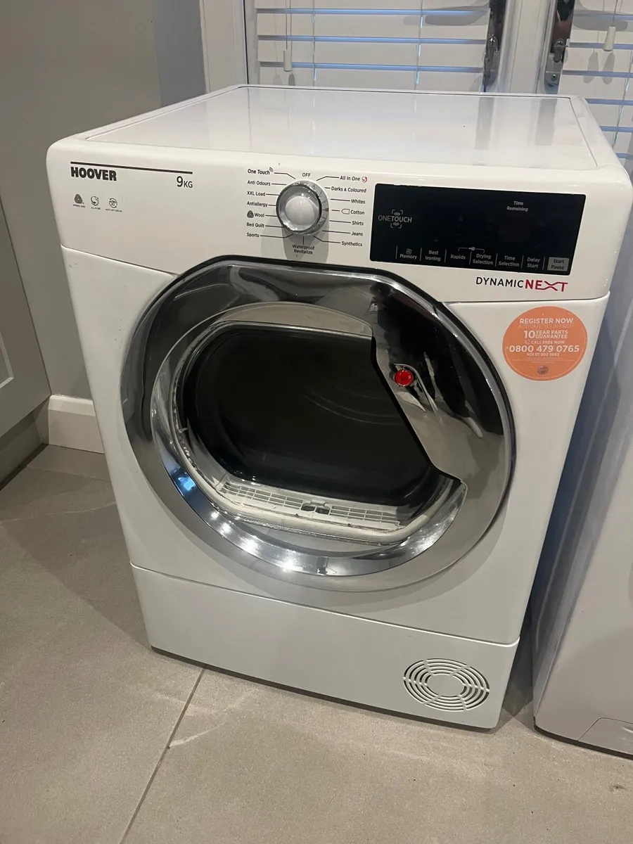 Hoover 9kg condenser tumble dryer - Image 4
