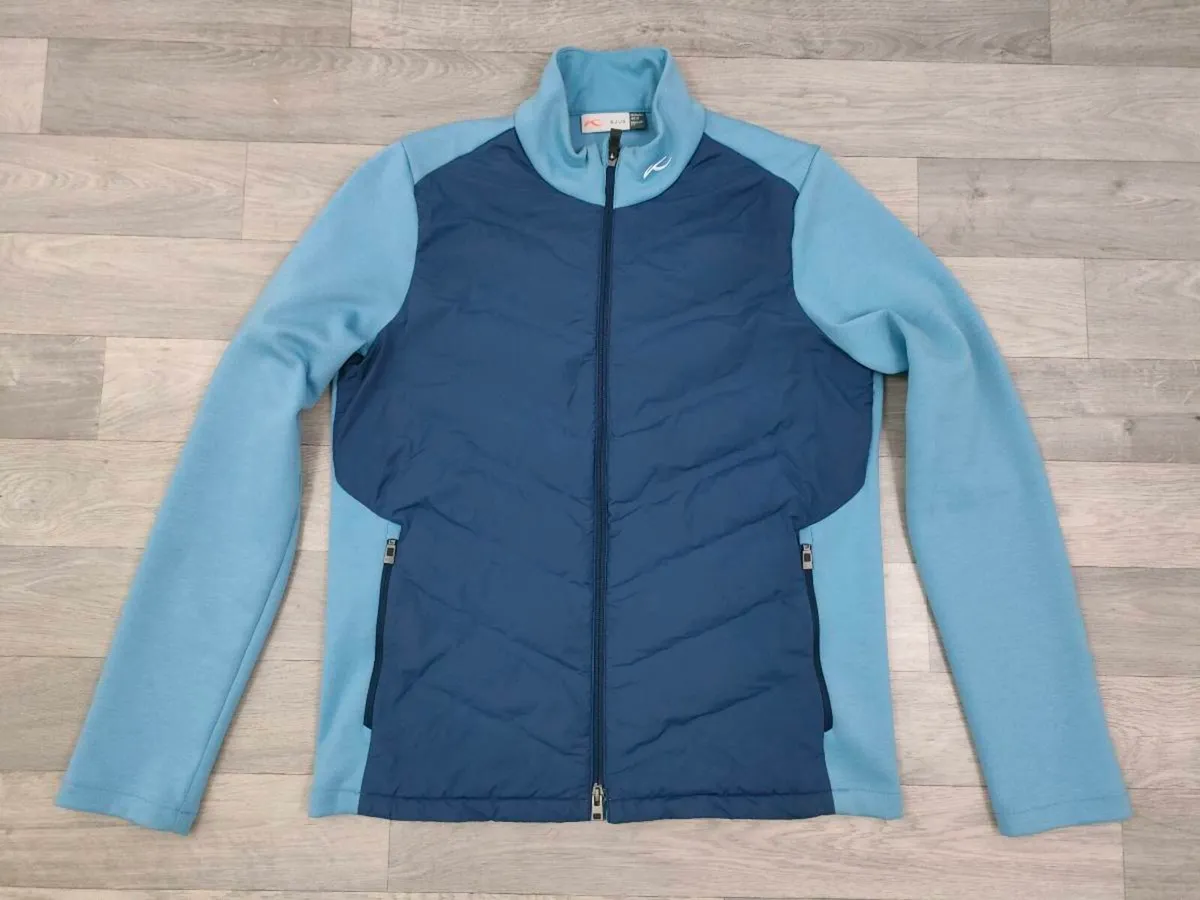 Kjus Quilted Padded Golf Jacket Mens Small - Image 1