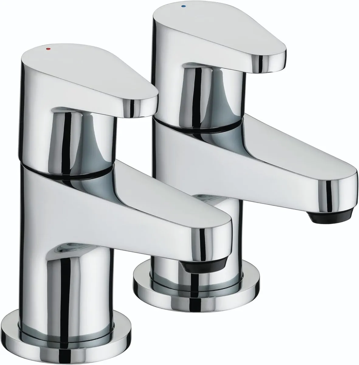 Bathroom Taps Chrome Pillar Bath - Image 1