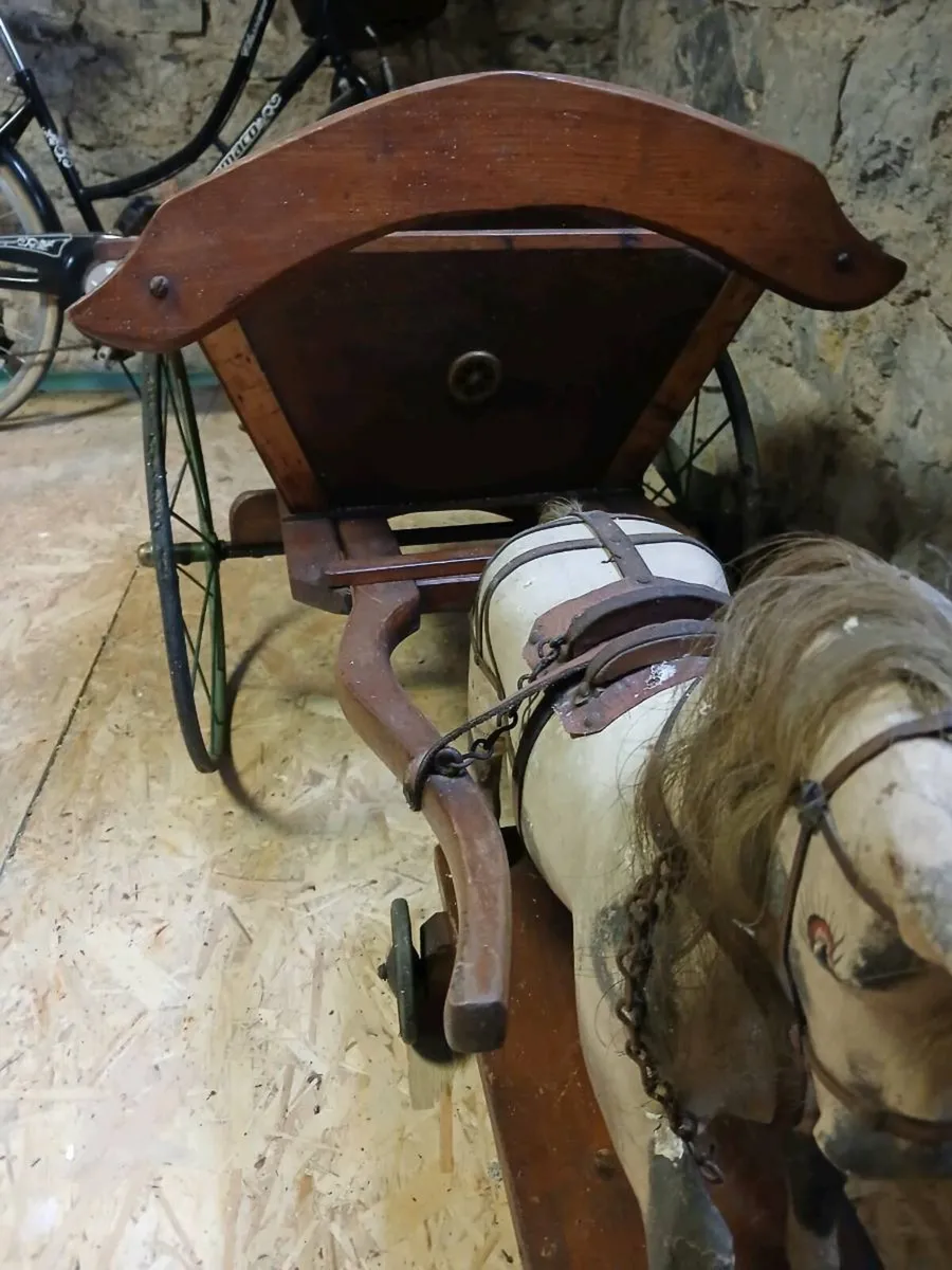 Antique G&J lines horse and cart - Image 4
