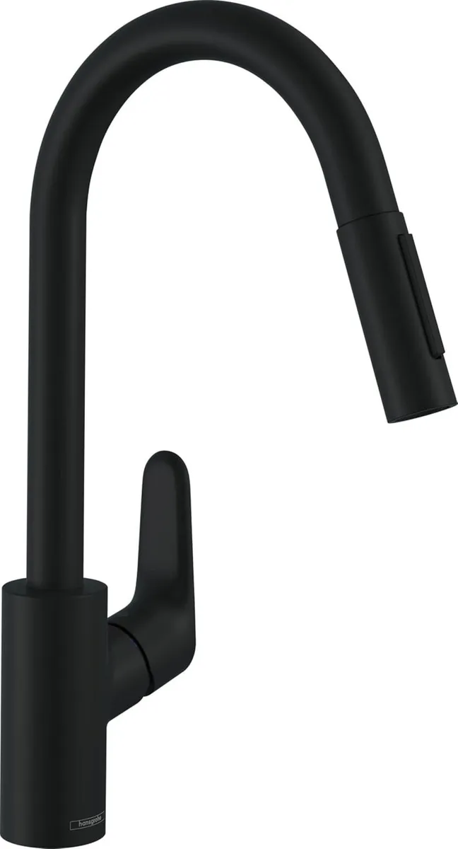 M41 Single Lever Kitchen Mixer 240 with Pull-Out