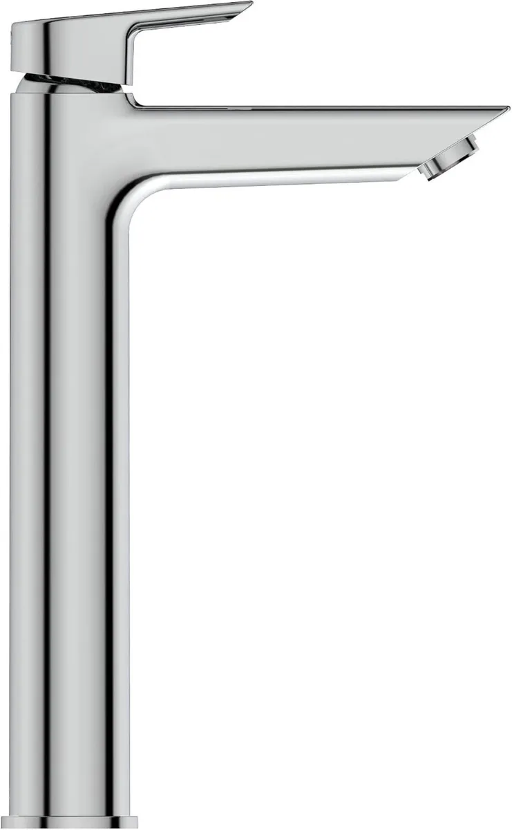 Tall Basin Mixer Without Pop Up Waste Chrome - Image 2