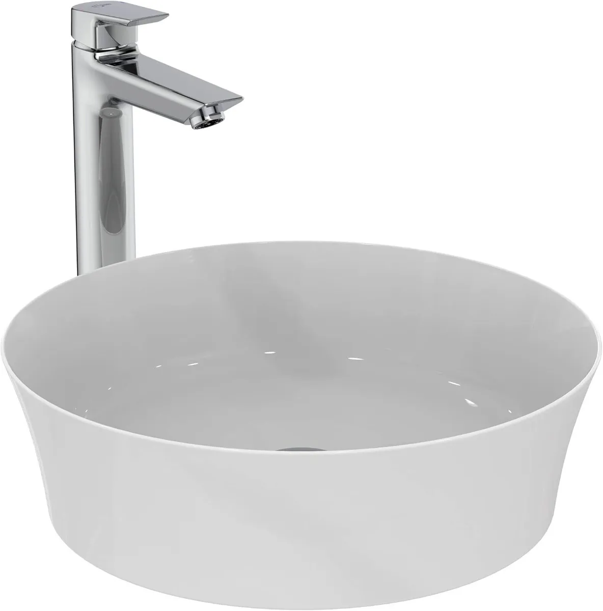 Tall Basin Mixer Without Pop Up Waste Chrome - Image 4