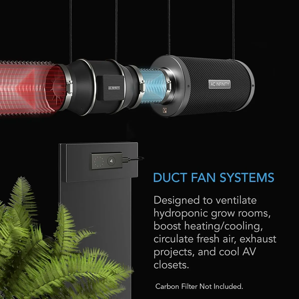 Cloudline S6 Quiet 150MM Inline Duct Fan - Image 2