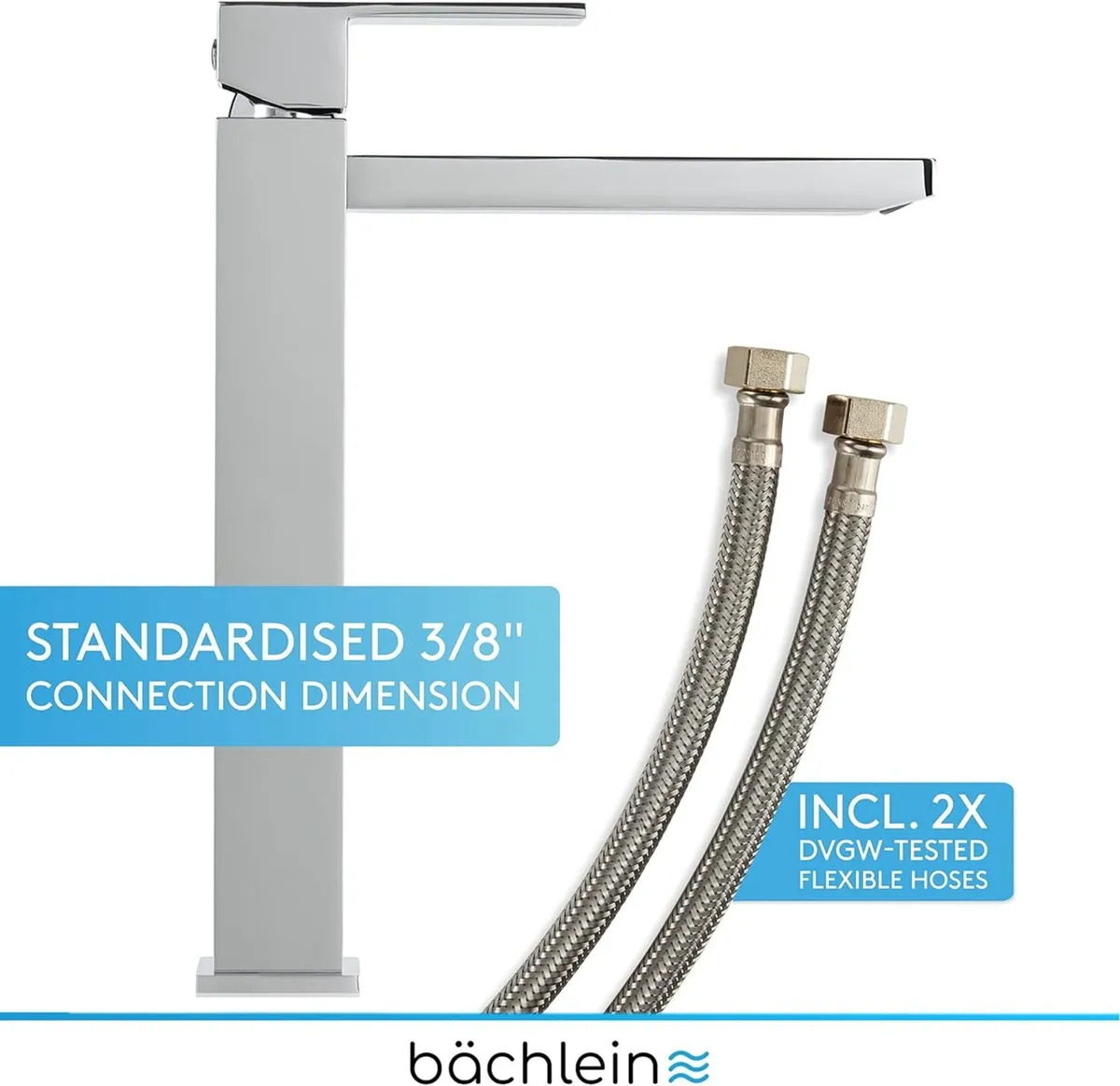 High Tap for the Bathroom in Stream Design - Image 4