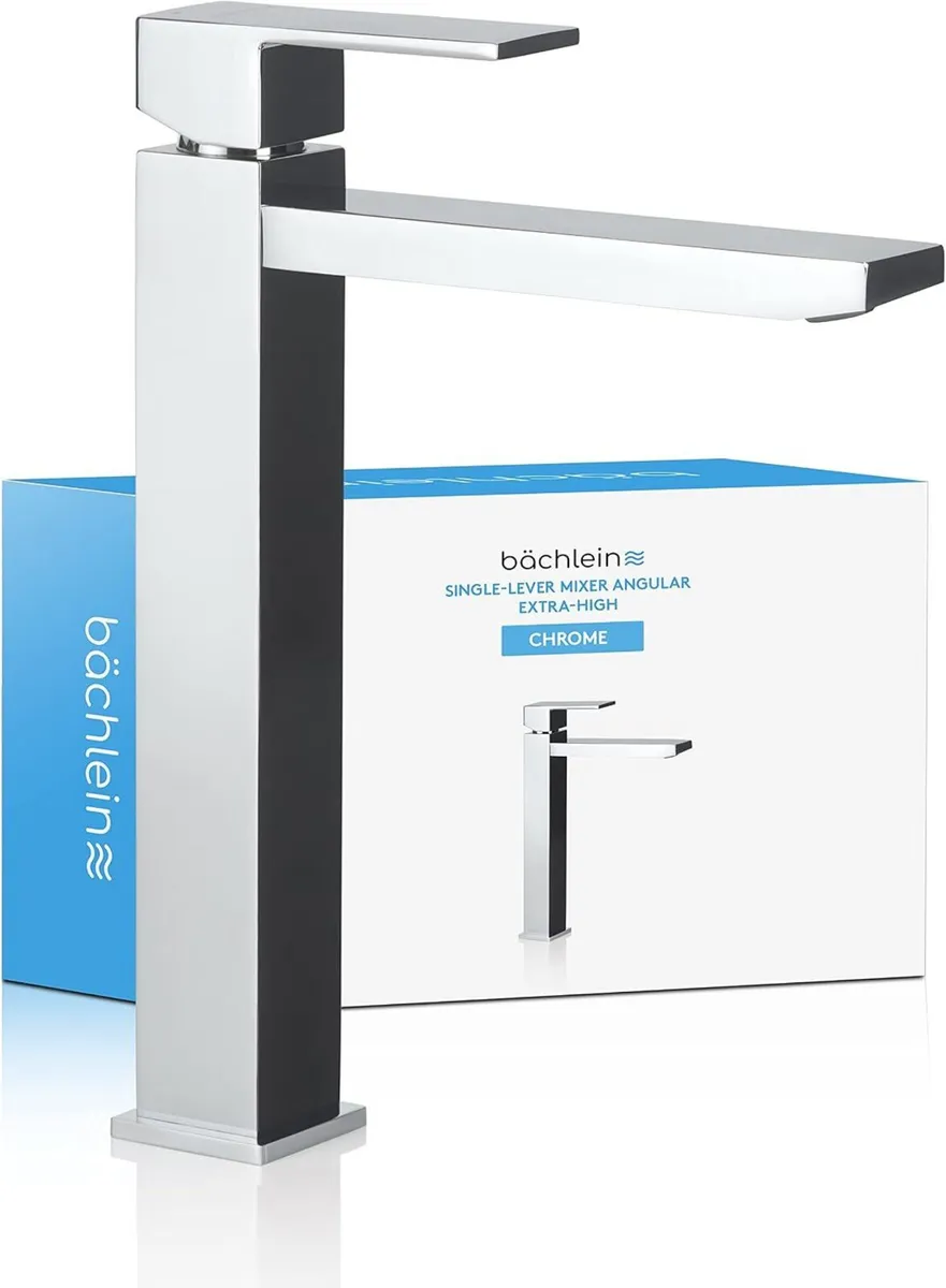 High Tap for the Bathroom in Stream Design - Image 1