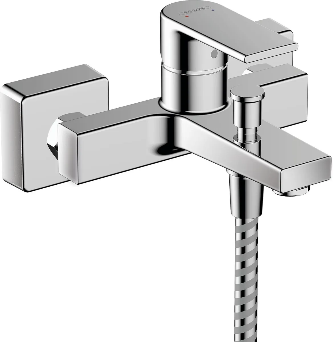 Vernis Shape Single Lever Bath Mixer for Exposed - Image 1