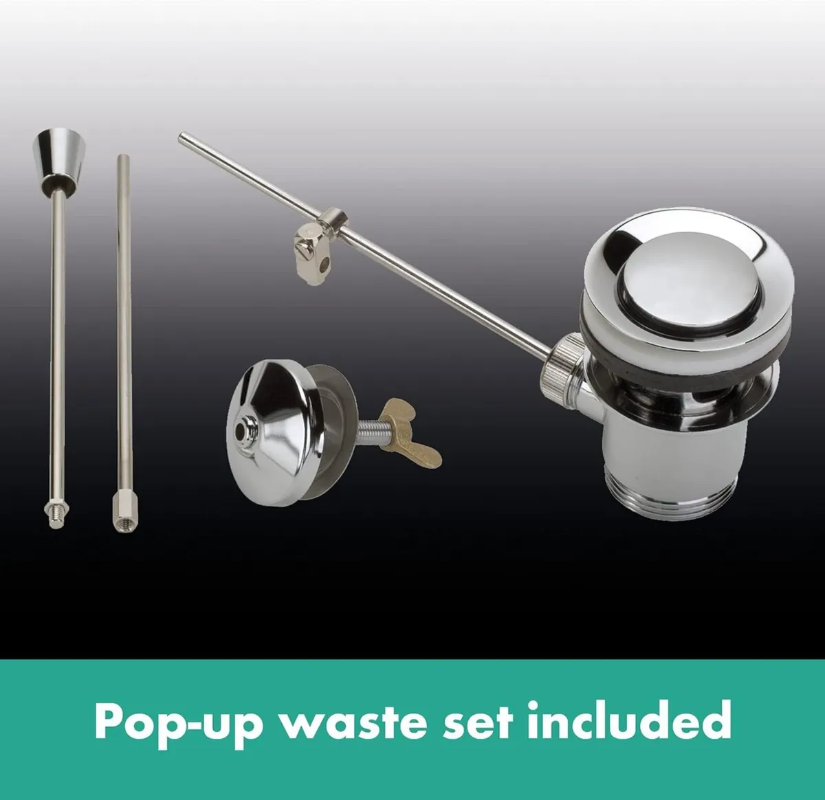 Vernis Blend Basin Mixer Tap 100 with Pop-Up - Image 4