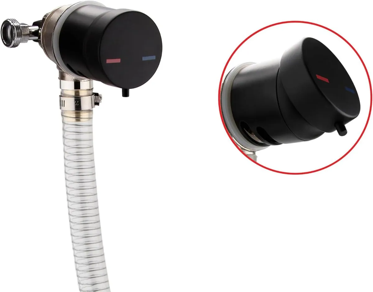 W52 Bath Filler Waste and Overflow Mixer Tap - Image 4