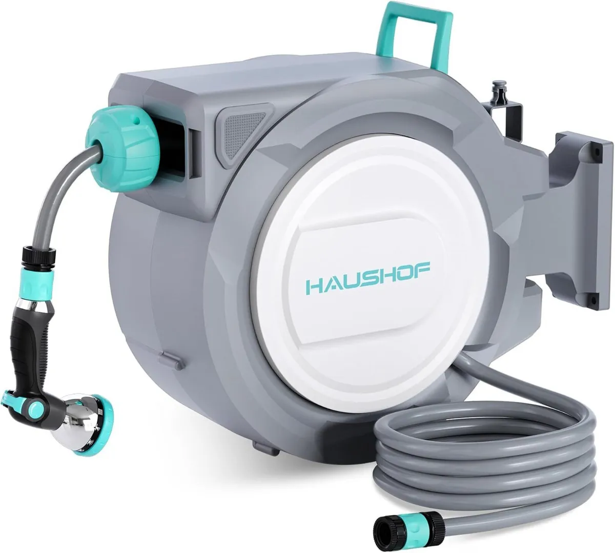 30 M Retractable Garden Hose Reel Wall Mounted - Image 1