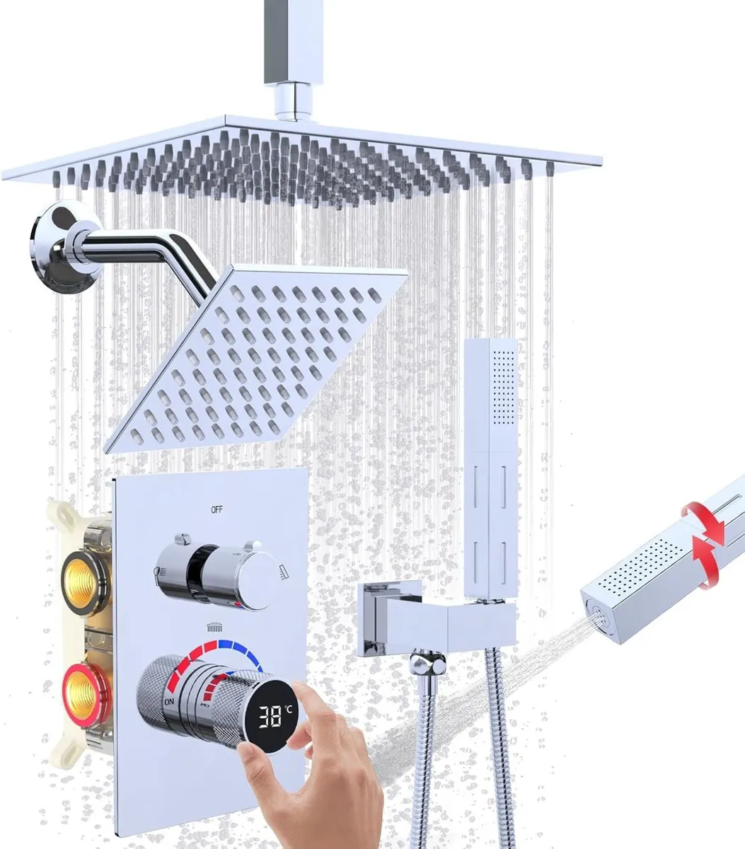 Mixer Shower System with Digital Display - Image 1