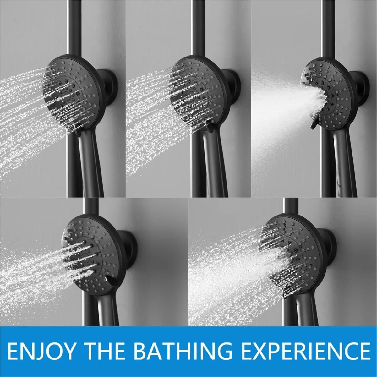 Thermostat Shower Set with Overhead Thermostatic - Image 4