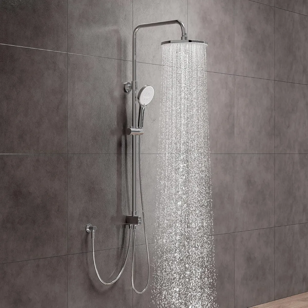 Rainpure N1 Shower Riser Rail Kit - Image 2