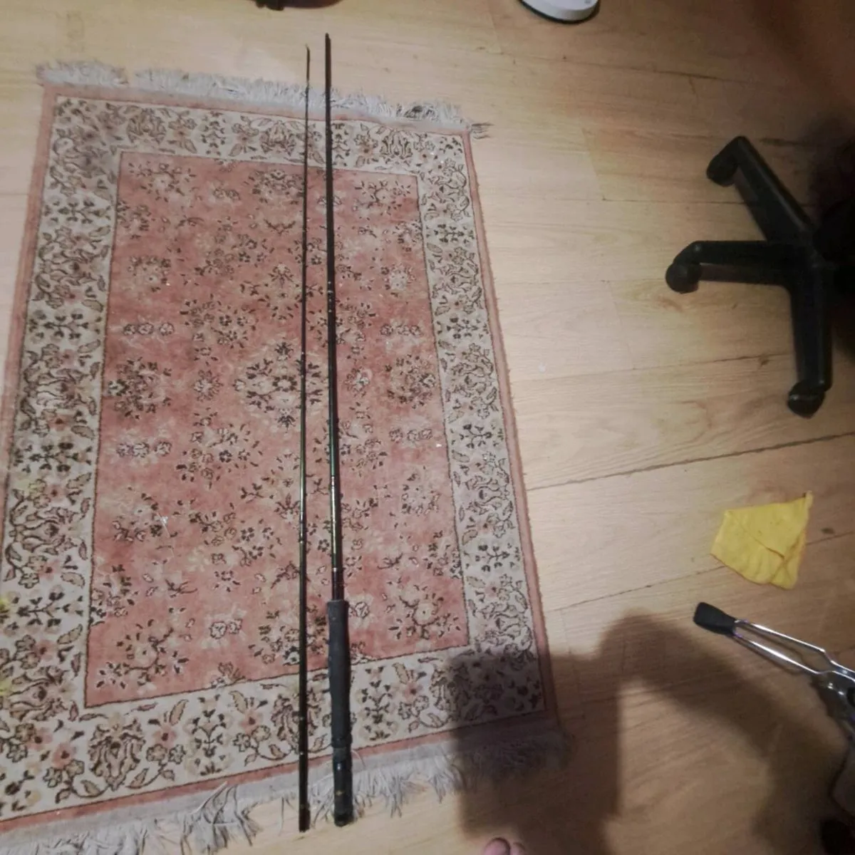 Kunnan Graphite Competitor vintage fly rod - Image 1