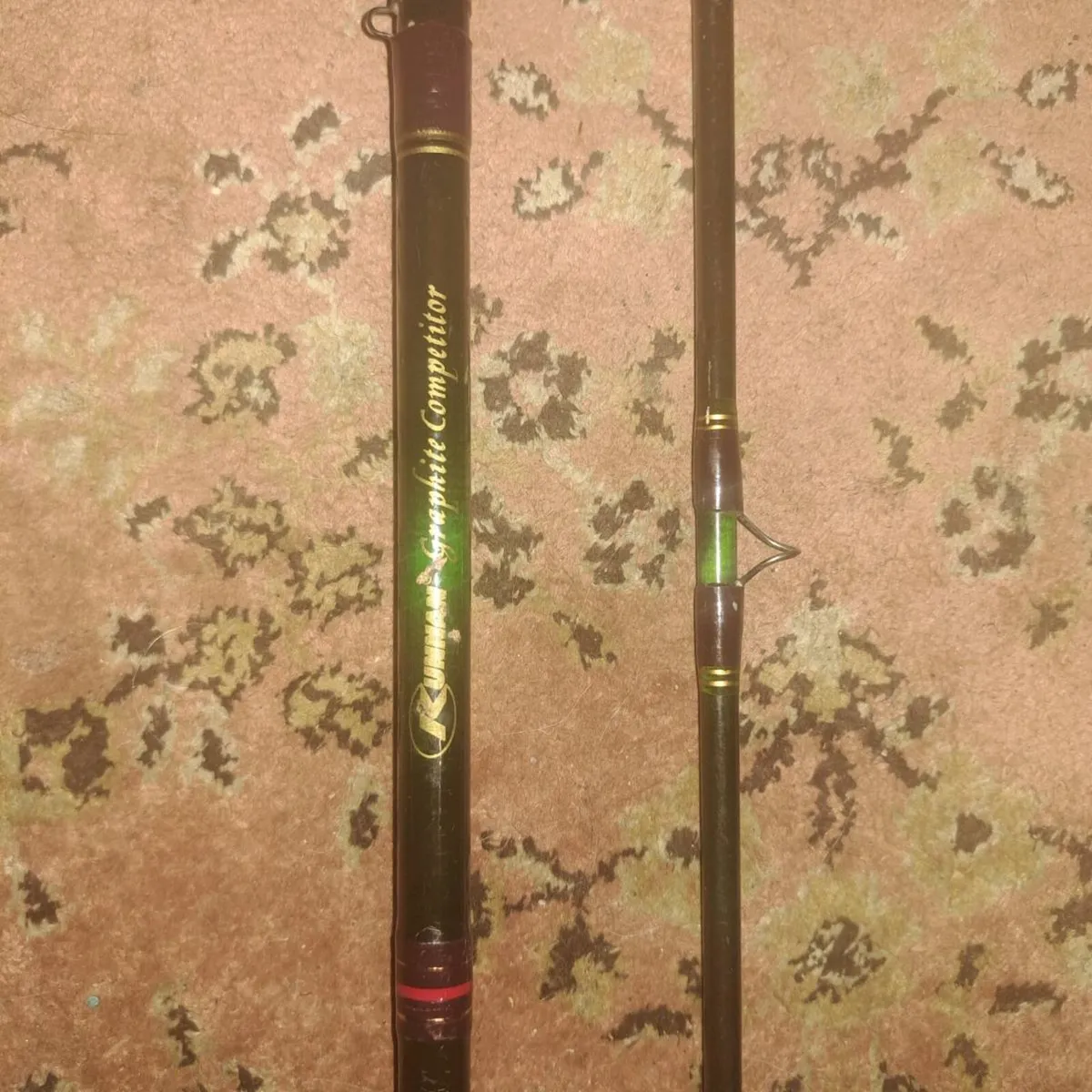Kunnan Graphite Competitor vintage fly rod - Image 2
