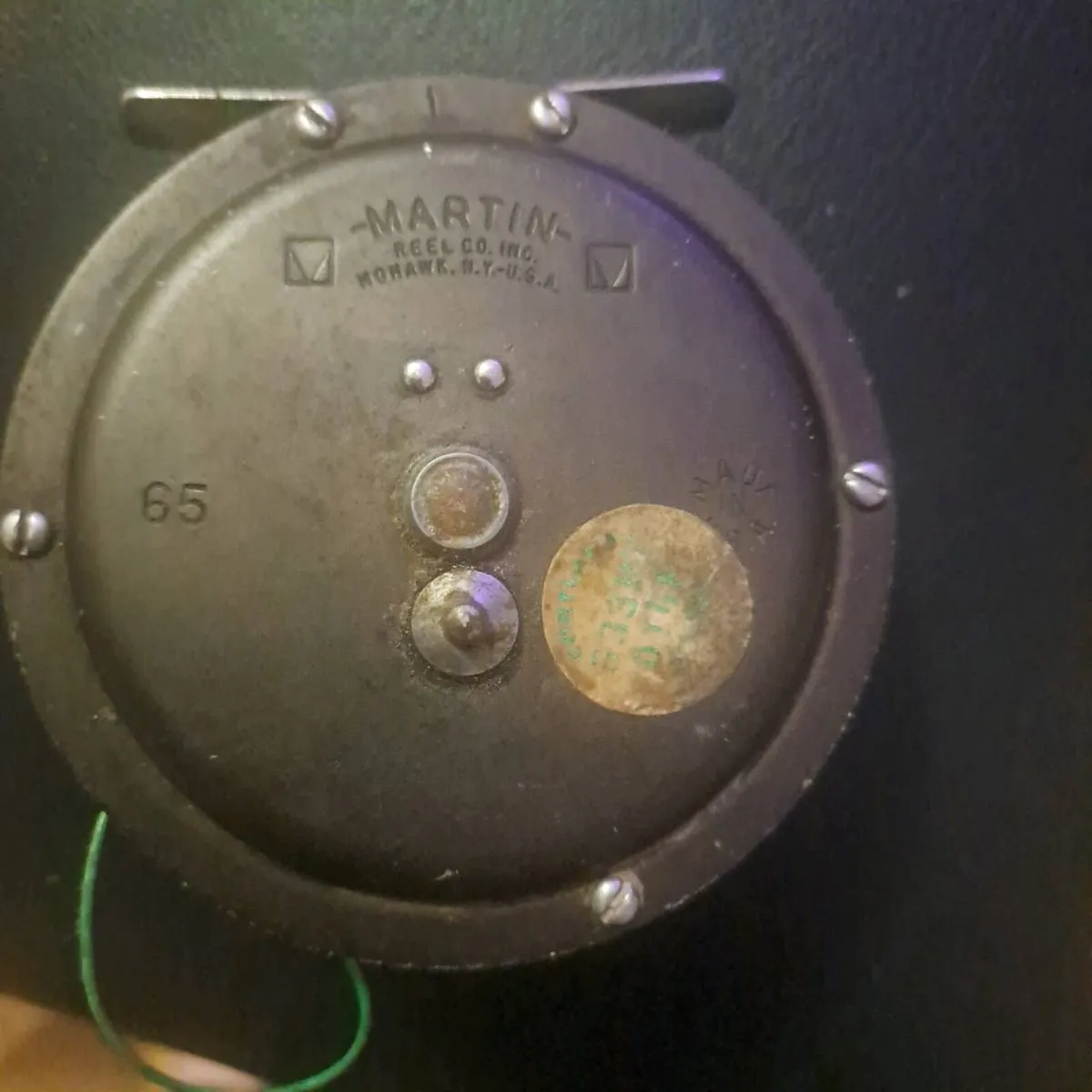 Vintage Martin fishing reel - Image 2