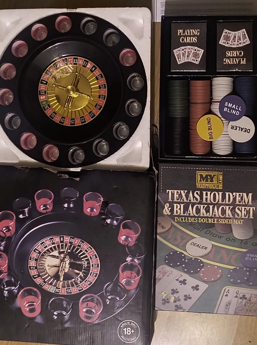 2 set gambling Poker roulette and cards - Image 2