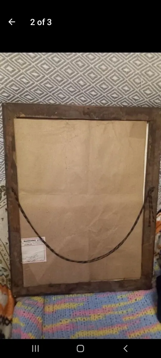 Antique picture of our lord - Image 3
