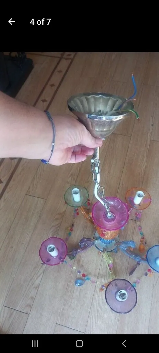 Colourful chandelier - Image 2