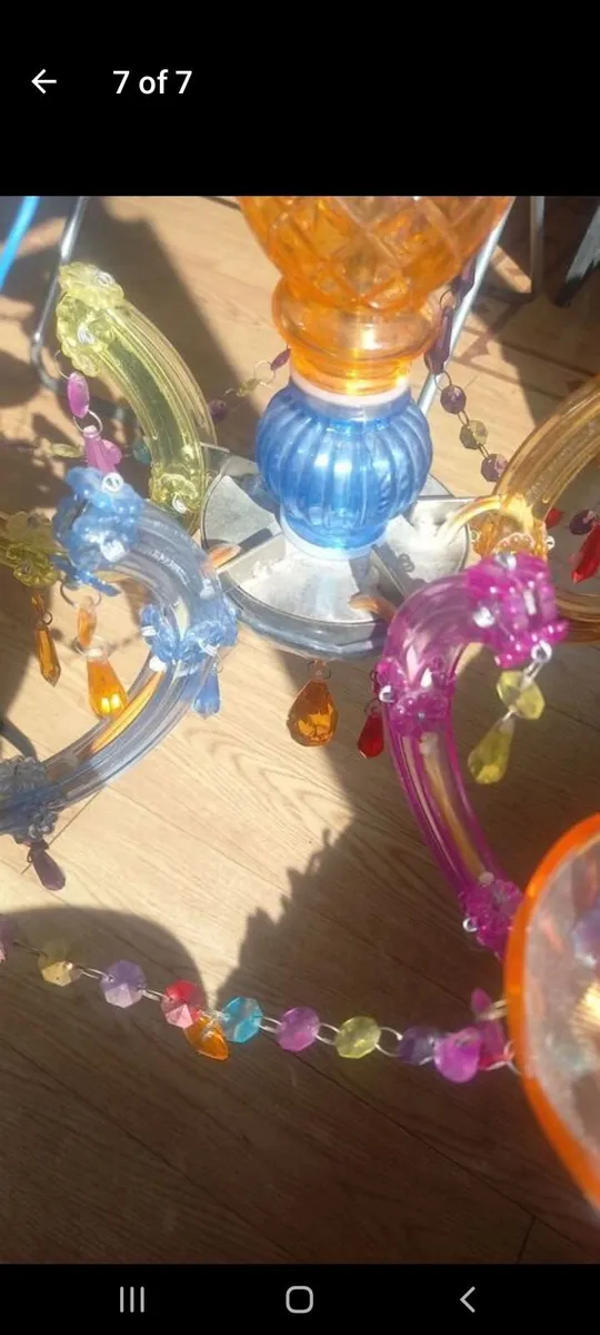 Colourful chandelier - Image 3