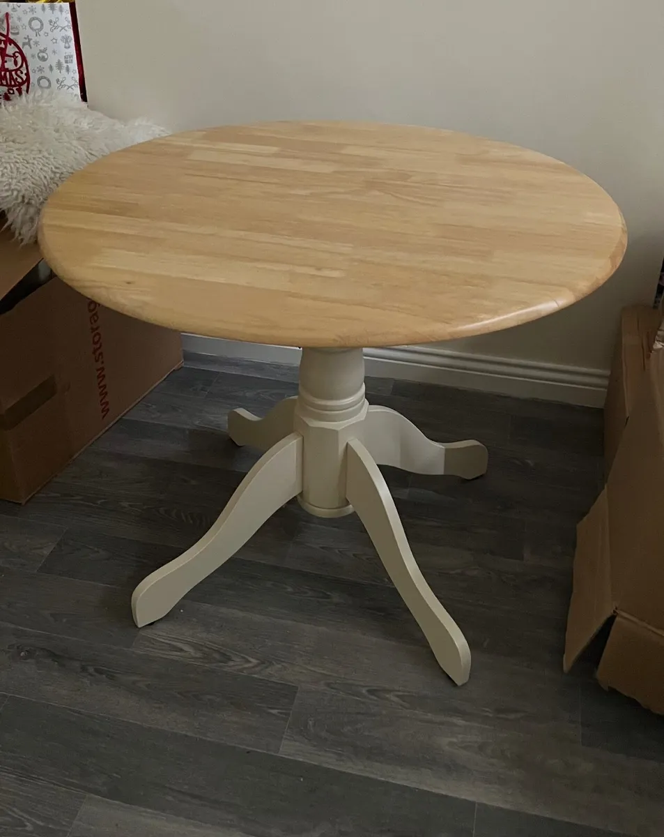 Round Table and 4 Chairs - DELIVERY in  GALWAY - Image 2