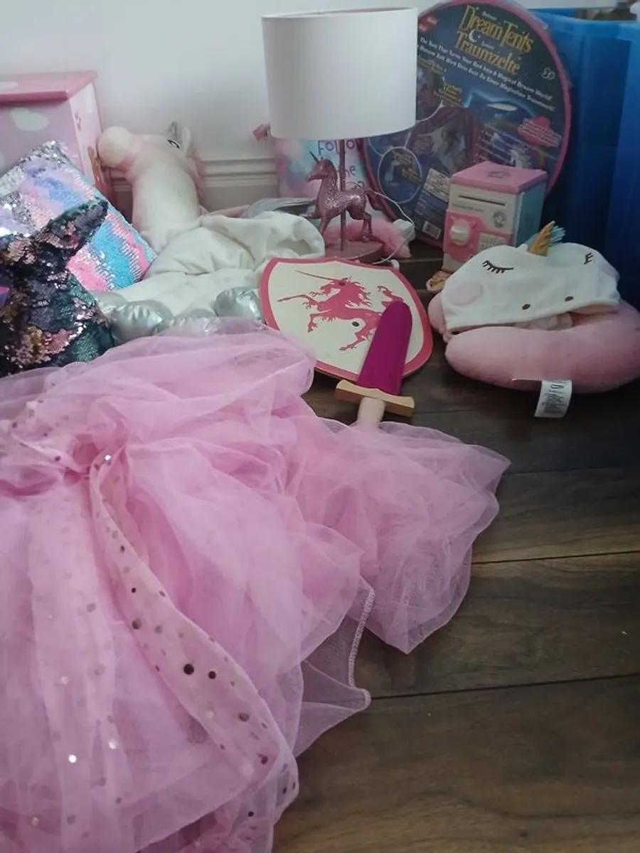 Girls unicorn items- PRICE REDUCED! - Image 2