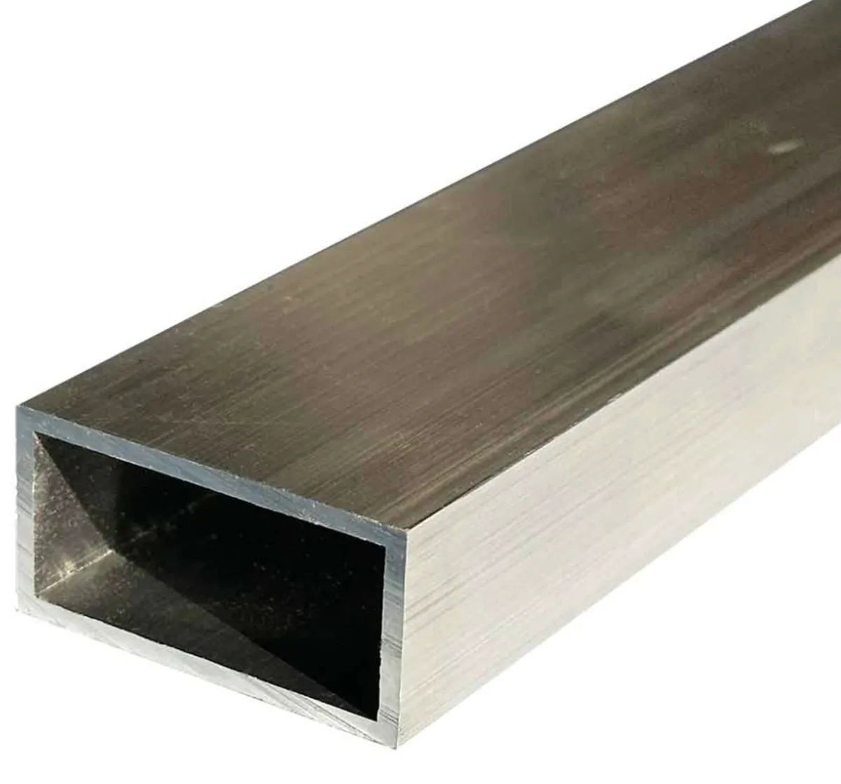 Aluminium box profile mill finish - Image 1