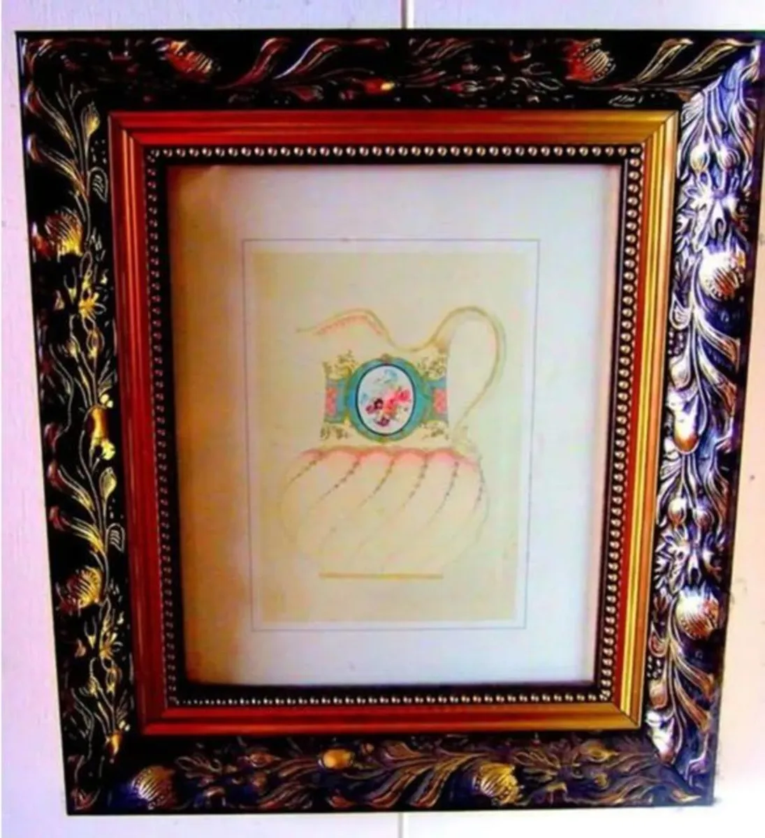 Set of 3 Matching Vintage Framed Classical Prints - Image 3