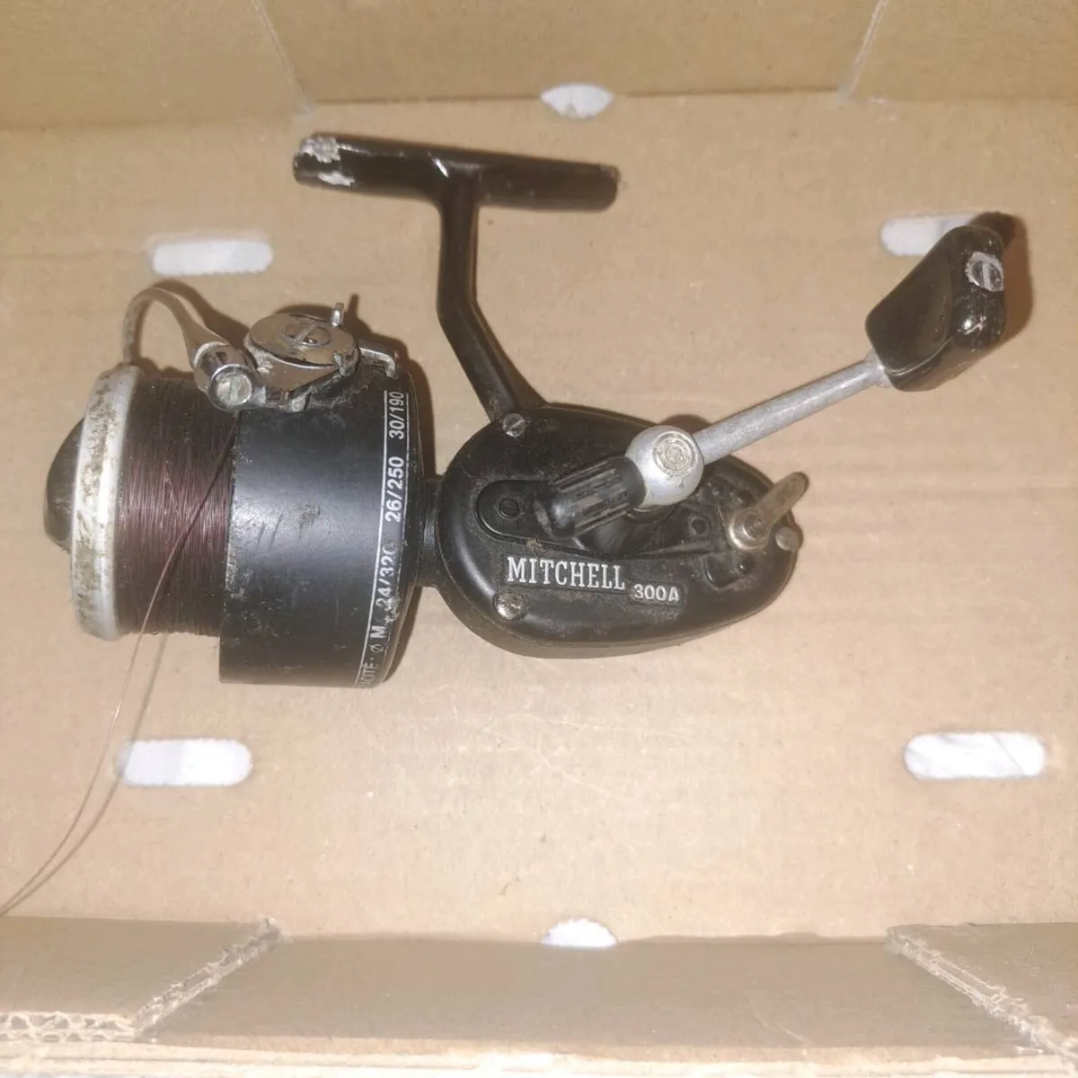 Vintage Mitchell 300A fishing reel - Image 1