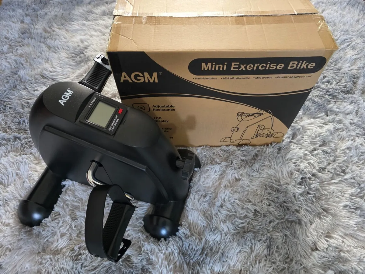 AGM Mini Exercise Bike – Pedal Exerciser with LCD