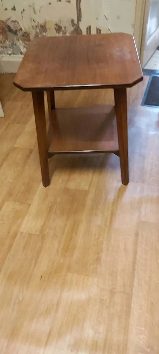 Vintage Tallboy Side Table - Image 1