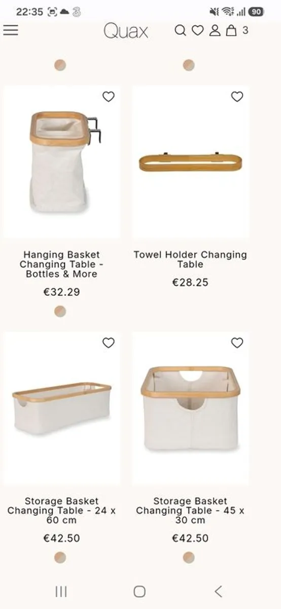 Quax Changing Table & Storage Baskets - Image 4