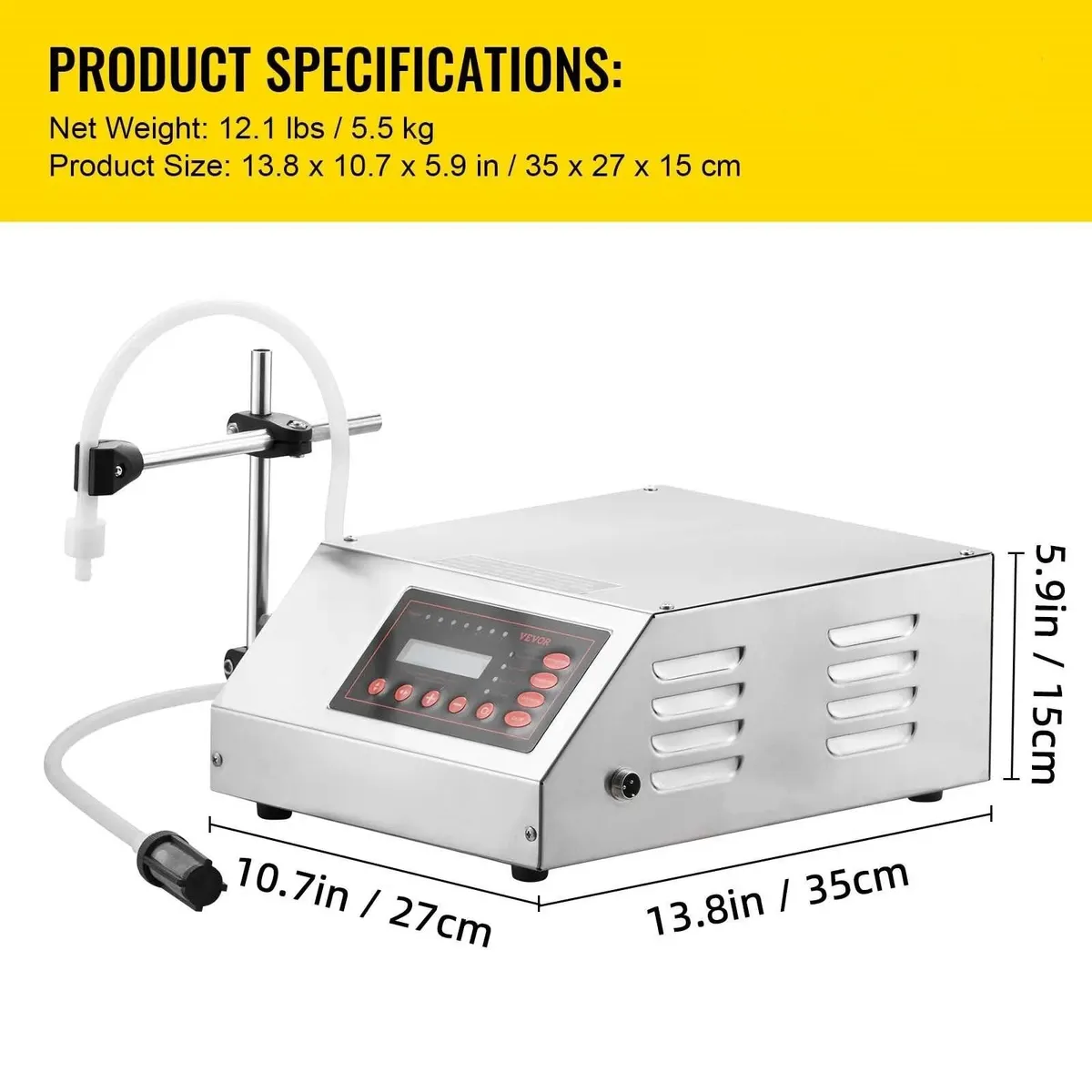 Liquid Filling Machine Adjustable Volume Control - Image 4