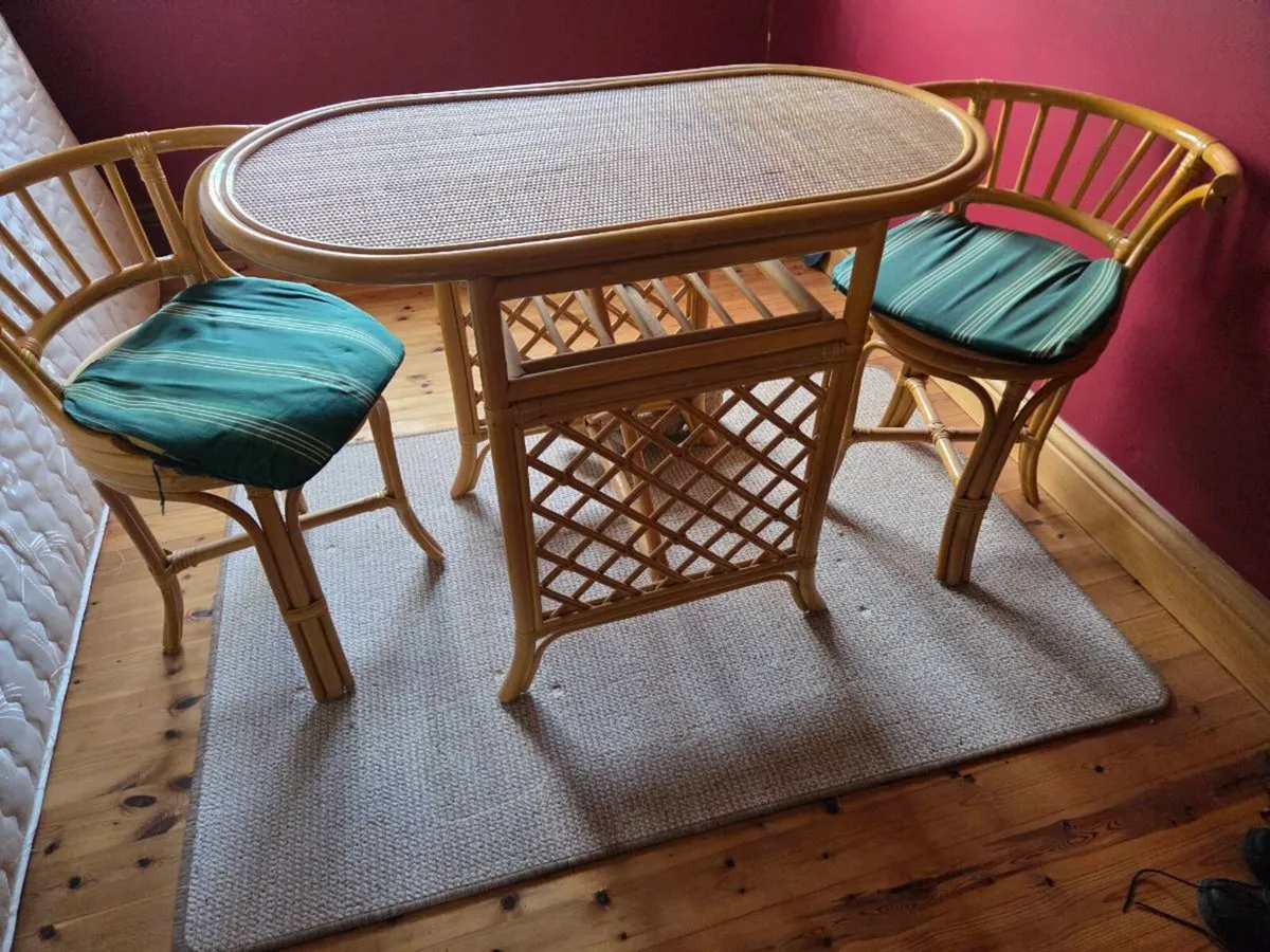Cane conservatory set - Image 3