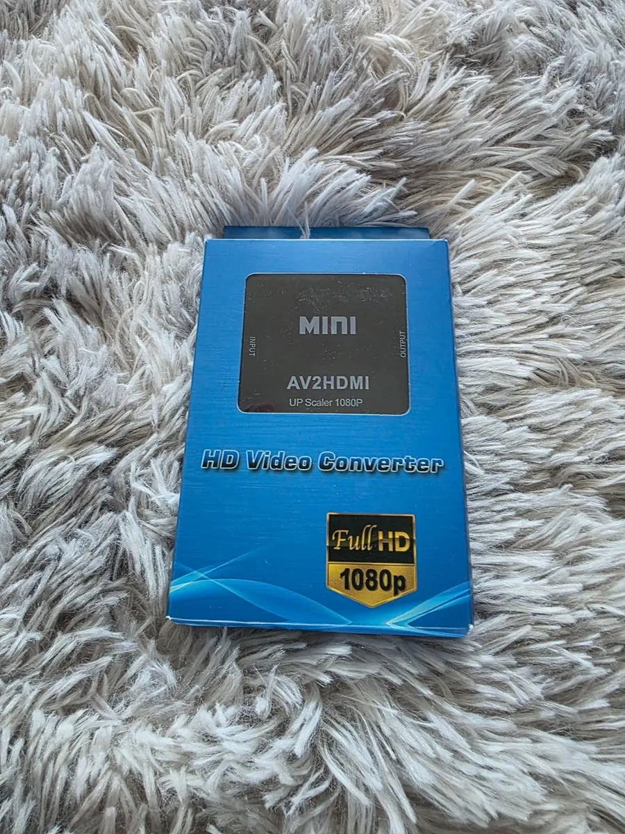 Mini AV2HDMI AV to HDMI Converter – 1080P Full HD