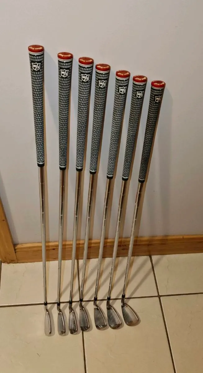 Left Handed Wilson Staff C300 Forged Irons 4-PW - Image 1