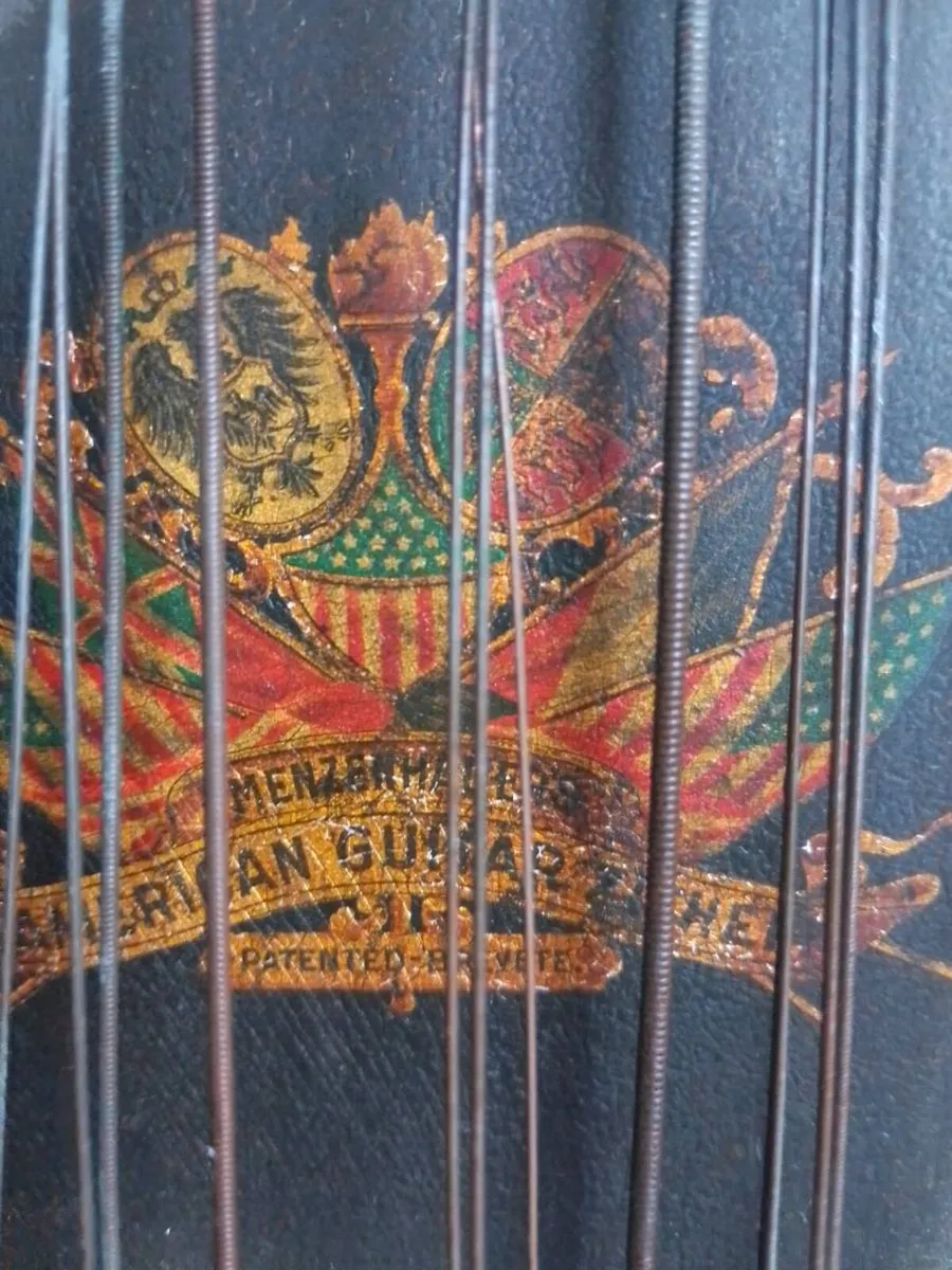 Antique 1894 Menzenhauer's American Guitar Zither - Image 2