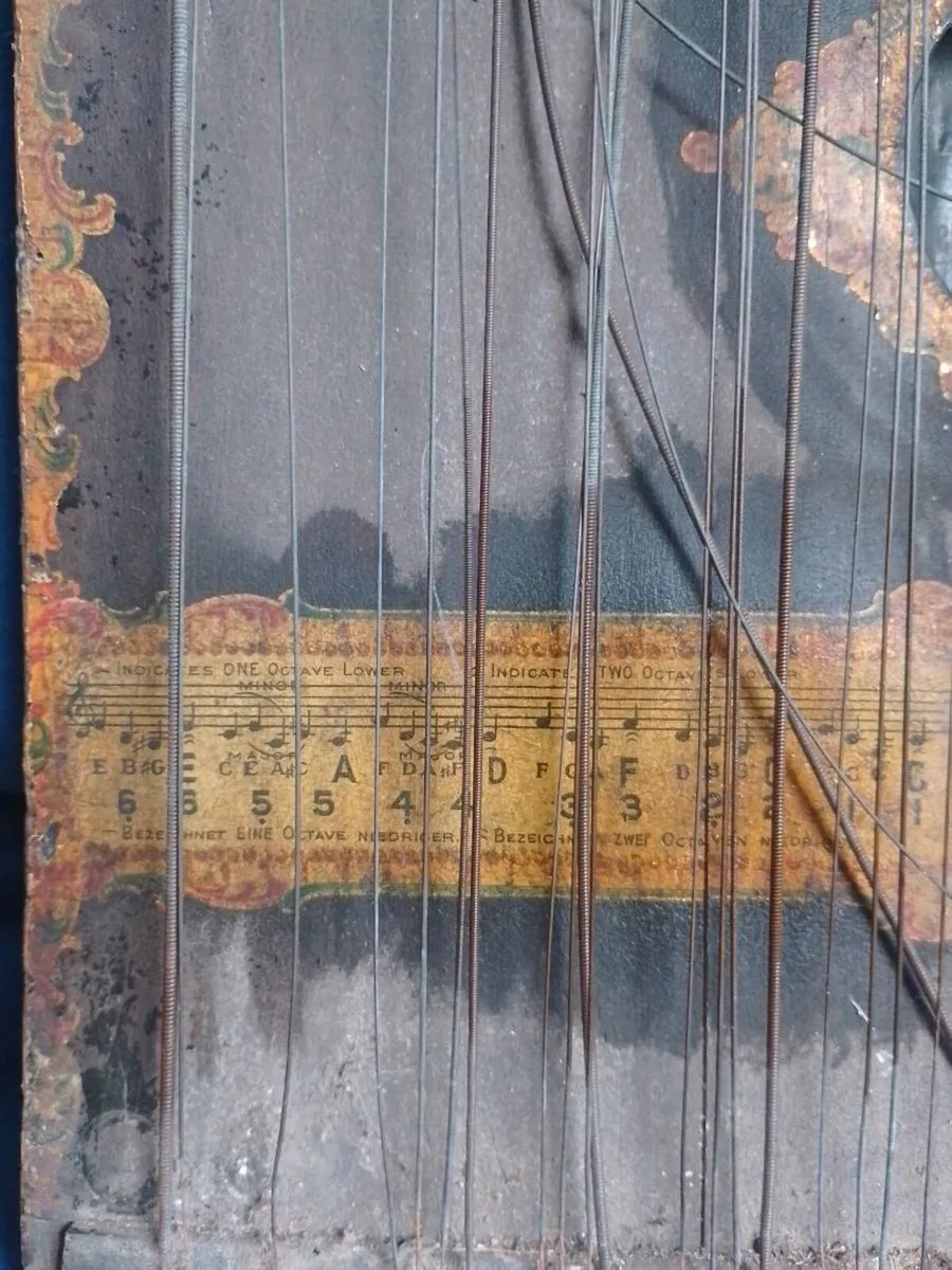 Antique 1894 Menzenhauer's American Guitar Zither - Image 4